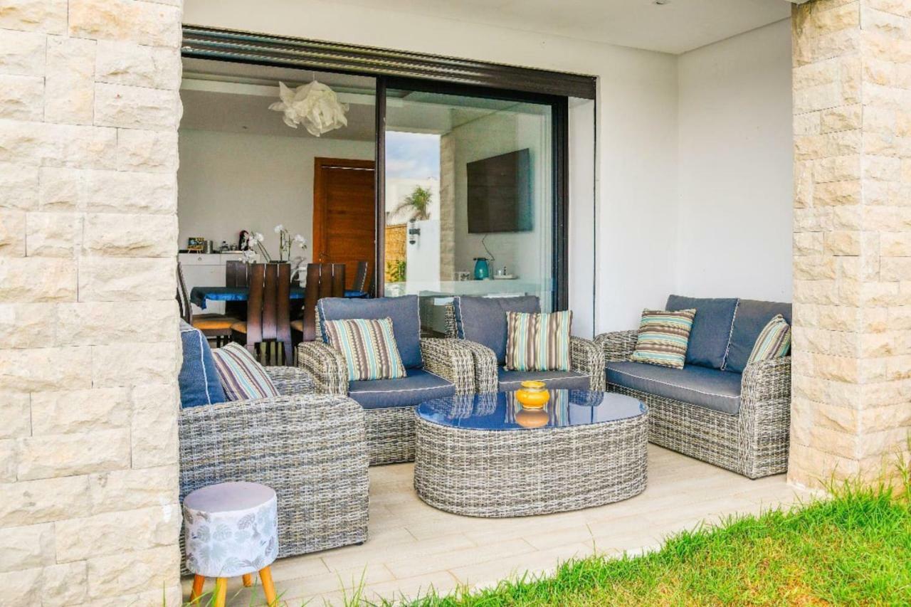 Superbe Villa Avec Piscine Plages Des Nations Rabat Eksteriør bilde
