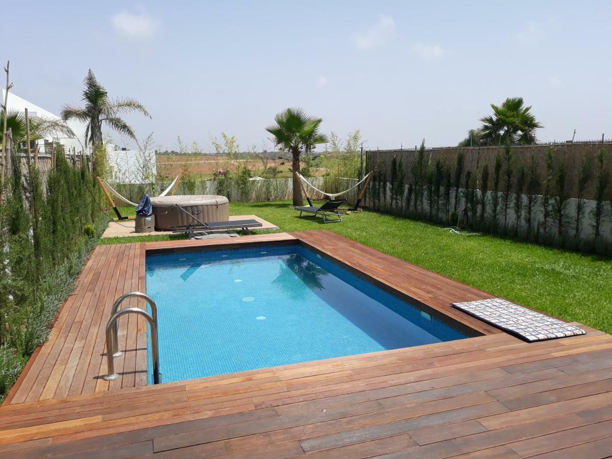 Superbe Villa Avec Piscine Plages Des Nations Rabat Eksteriør bilde